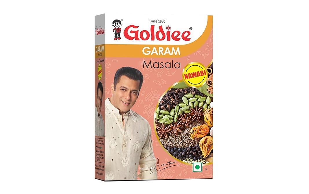 Goldiee Nawabi Garam Masala    Box  100 grams
